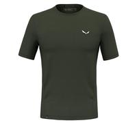 Salewa Puez Dry T-Shirt Men, Dark Olive, S