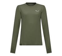 Salewa Funktionsshirt Puez Dry Tee Damen Gr. L (40) oliv