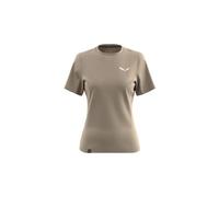 salewa puez dry women s technical t shirt beige
