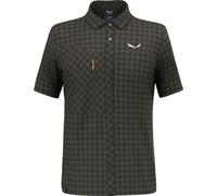 Salewa - Puez Dry S/S Shirt - Hemd, Gr. S 46, schwarz (DarkOlive)