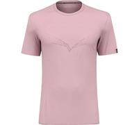 Salewa Pure Eagle Sketch Am M - T-Shirt - Herren 52 Pink