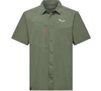Salewa Puez Kurzarmhemd L Faded Green