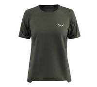 Salewa Puez Hybrid W - T-Shirt - Damen I46 D40 Dark Green