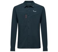 Salewa - Puez L/S Shirt - Hemd, Gr. L 50, blau (Blueberry)
