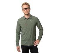 Salewa Langarmshirt Puez - leichtes, atmungsaktives Trekkingshirt - Herren M (48) Faded Green 5A50