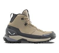 Salewa Puez Leather Mid Powertex Damen Wanderschuhe hellbraun/grau - 40
