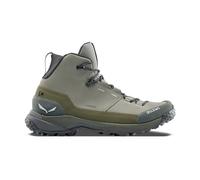 Salewa Puez Leather Mid PTX M - Wanderschuhe - Herren 8,5 UK Green