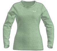 Salewa Puez Melange DRY Damen Longsleeves oliv Größe S Trekking Elastisch