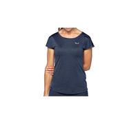 salewa puez melange dry damen t shirt marineblau