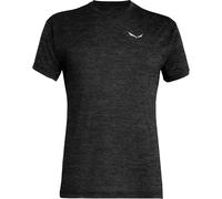 Salewa T-Shirt Herren Puez Melange Dry´ton Kurzarm – Black Out Melange – Größe 4XL