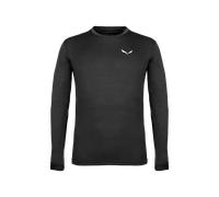 Salewa Puez Melange Dryton Langarm-t-shirt S Black Out Melange