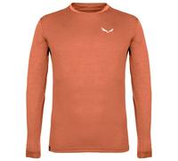 Salewa - Puez Melange Dry L/S Tee - Funktionsshirt, Gr. 3XL, orange (BombayBrownMelange)