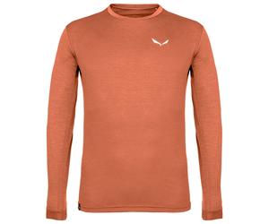 Salewa - Puez Melange Dry L/S Tee - Funktionsshirt, Gr. 3XL, orange (BombayBrownMelange)