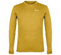 Salewa - Puez Melange Dry L/S Tee - Funktionsshirt, Gr. XXL, gelb (OliveOilMelange)