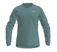 Salewa Herren Puez Melange Dry Longsleeve (Größe L, gruen)