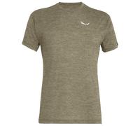 SALEWA Puez Melange Dry M S/s Tee - Herren - Grün - Größe 46/S- Modell 2025