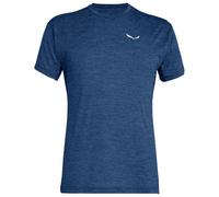 SALEWA, Puez Melange Dry T-Shirt Herren, Blau, XL