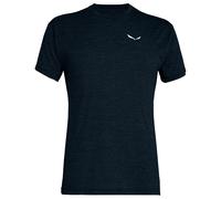 Salewa - Puez Melange Dry S/S Tee - T-Shirt, Gr. XL 52, blau/schwarz (BlueberryMelange)