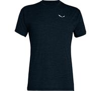salewa puez melange dry t shirt fur herren dunkelblau M