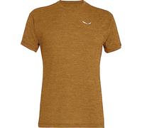 Salewa Herren Shirt Puez Melange Dry M S/s Tee golden brown melange