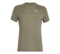 Salewa - Puez Melange Dry S/S Tee - T-Shirt, Gr. 6XL 62, oliv (DarkOliveMelange)