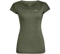 Salewa Puez Melange Dry Damen T-Shirt dunkelgrün - 38