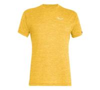 Salewa Puez Melange Dry T-Shirt Men, Yellow, 4XL