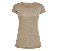 Salewa Puez Melange Dry T-Shirt Women, Brown, XXS