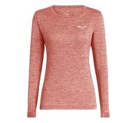 Salewa Puez Melange Dry Damen Langarmshirt Wolkenrosa - 34