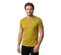 Salewa Puez Melange Dryton Kurzarm-t-shirt L Olive Oil Melange