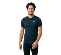 Salewa T-Shirt Puez Melange Dry Kurzarm Blueberry Melange Größe XL (52)
