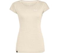 Salewa Puez Melange Dry'ton W Short Sleeve Tee oatmeal melange (7266) 38