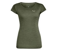 Salewa Puez Melange Dry Damen T-Shirt dunkelgrün - 44