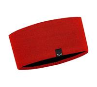 Salewa - Puez Merino Headband - Stirnband, Gr. One Size, rot (Flame)