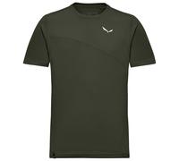 Salewa - Puez Sporty Dry T-Shirt - Funktionsshirt, Gr. S, oliv (DarkOlive)