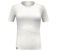 Salewa Trekkingshirt "Puez Sporty Dry" in Weiß - Größe 40 | Damen Outdoor Tops Shirts