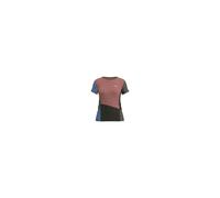 Salewa PUEZ Sporty Dry W T-Shirt, XL, Desert pink/Multi