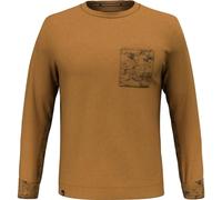 SALEWA Lavaredo Hemp Pullover Herren , golden brown - M - Gr. 48