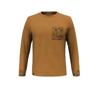 SALEWA Lavaredo Hemp Pullover Herren , golden brown - S
