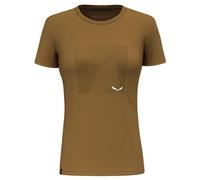 Salewa Pure Building Dry T-Shirt Women, Golden Brown, XS