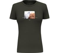 Salewa Pure Design Dry Kurzarm-t-shirt 2XS Dark Olive