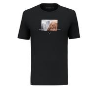 Salewa Pure Design Dry T-Shirt Herren, black out - 48/M - BLACK OUT