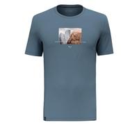 Salewa Pure Design Dry T-Shirt Men, Java Blue, M