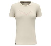 Salewa Pure Eagle Frame Dry T-Shirt W Sport Damen, Oatmeal Melange, XS