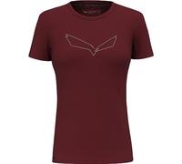 Salewa Pure Eagle Frame Dry T-Shirt Women, Syrah, L