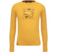 Salewa Pure Graphic Dry'ton K Long Sleeve Tee gold (2190) 128