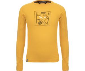 Salewa Pure Graphic Dry'ton K Long Sleeve Tee gold (2190) 128