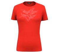 Salewa Pure XXX Dry W T-Shirt., Flame Melange, S