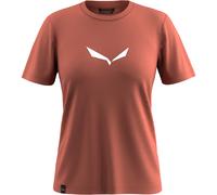 Salewa Solidlogo Dri-Release Damen T-Shirt orange perlglanz - 40