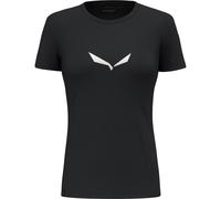 Salewa Solid DRI-Release Damen T-Shirts schwarz Größe S Trekking Hautfreundlich